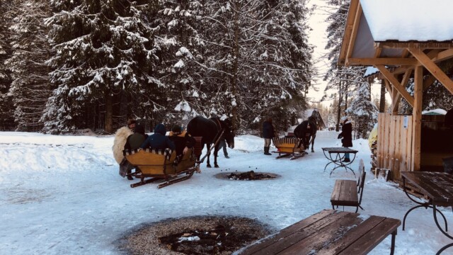 Sleigh & Bonfire site in the Chocholowska Valley